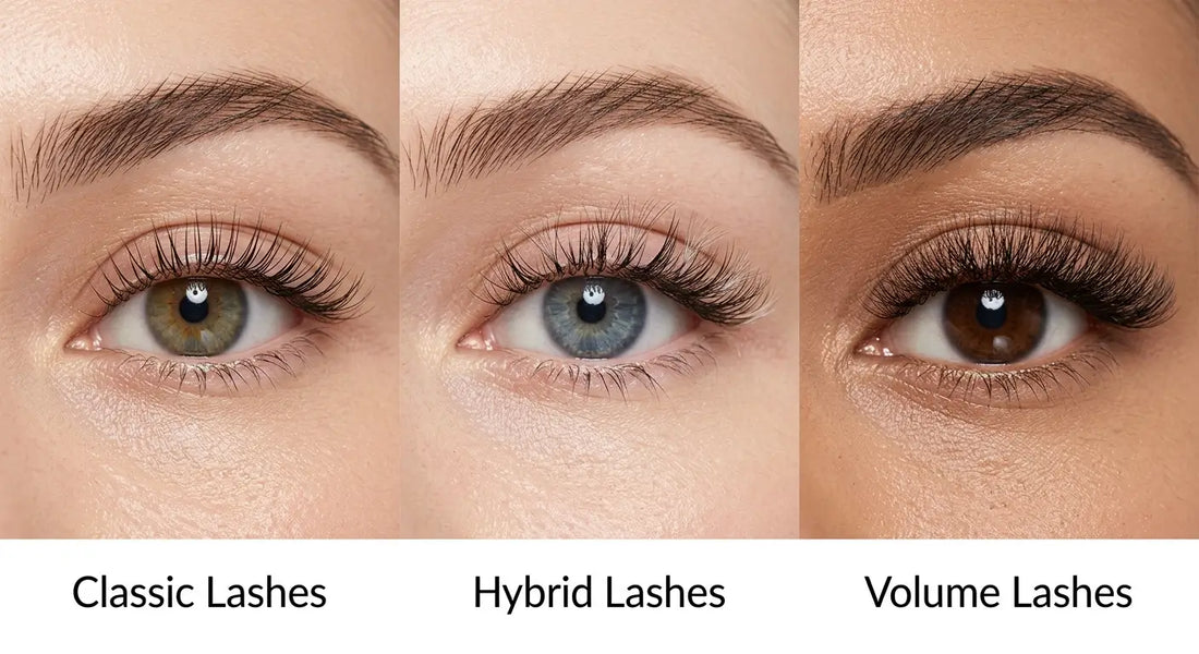 Best Lash Extensions: Classic, Hybrid, or Volume?
